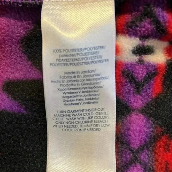 Chaps Sport Ralph Lauren Fleece Aztec Print Vest E7 - Picture 5 of 5